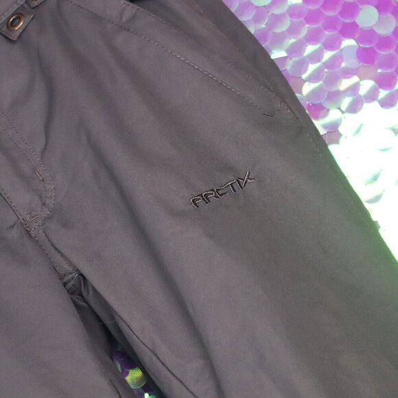 SNOWBOARD PANTS XS Arctix Grey Charcoal Ski Winter Sports Active Vacation Travel - Picture 4 of 10